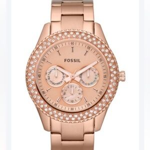 Fossil Rose gold Stella watch
